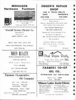 Mohagen Hardware Furniture, Engens Repair Shop, Wendell Farmers Elevator Co., Moen Realty, Park Region Realty, Grant County 1974